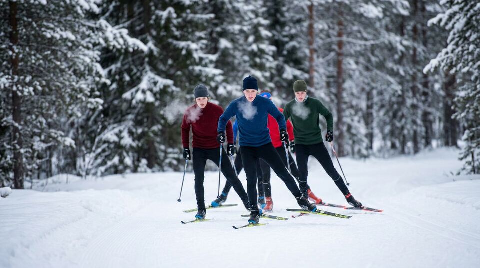 Boys Alpine Skiing at Buck Hill Ski Area