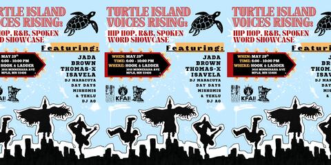 Turtle Island Voices Rising: Hip Hop, R&B, Spoken Word Showcase