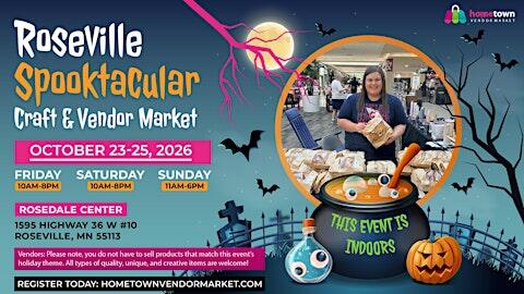 Roseville Spooktacular Craft & Vendor Market