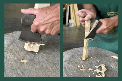 Advanced Carving Axe Skills with Paul Linden