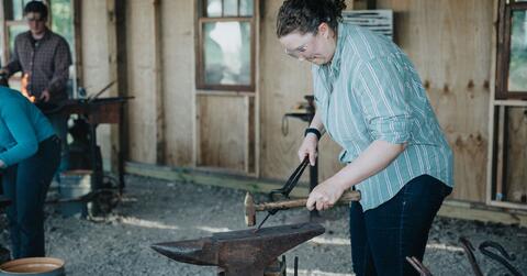 Blacksmithing Basics 1 with Coal Forge (8-session Series)