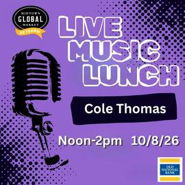 Live Music Lunch w/ Cole Thomas