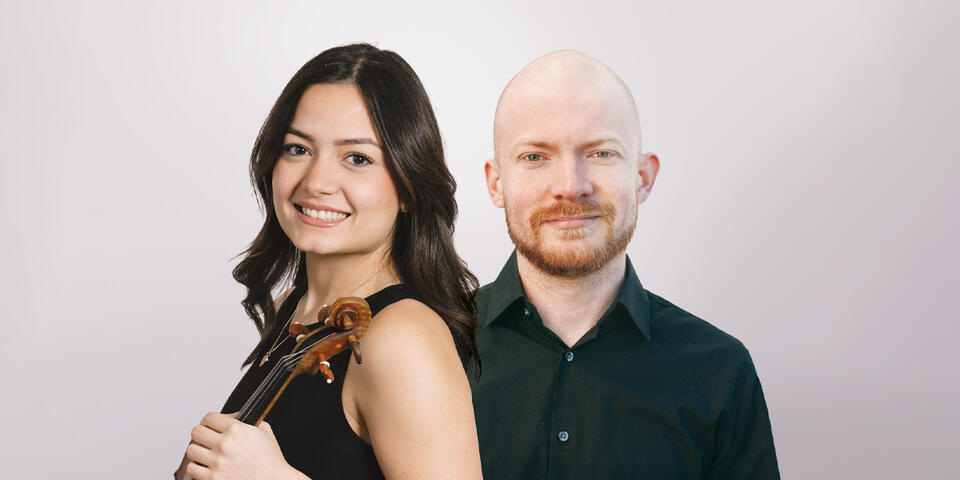Gabriela Lara, violin; Casey Rafn, piano
