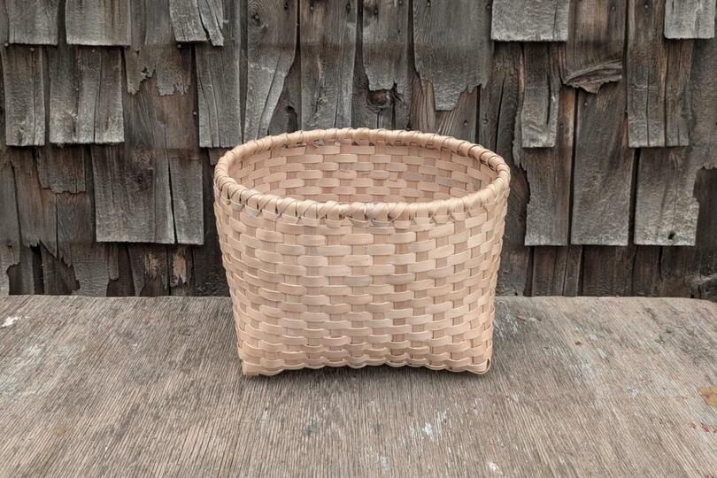 Weaving the Skruck Basket Workshop with Ty Sheaffer
