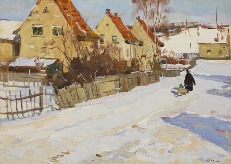 Opening Day: Painting Snow