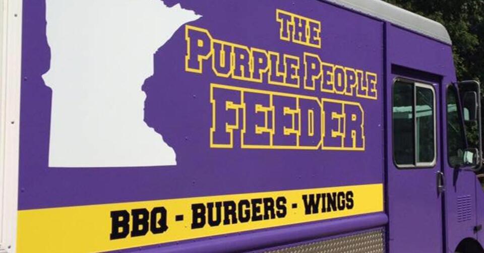 Purple People Feeder