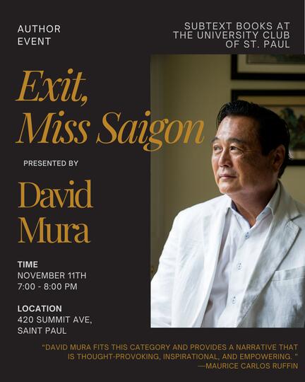 David Mura Presents Exit, Miss Saigon