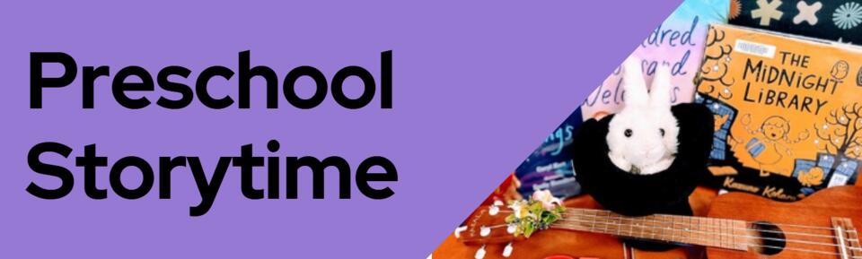 Preschool Storytime!