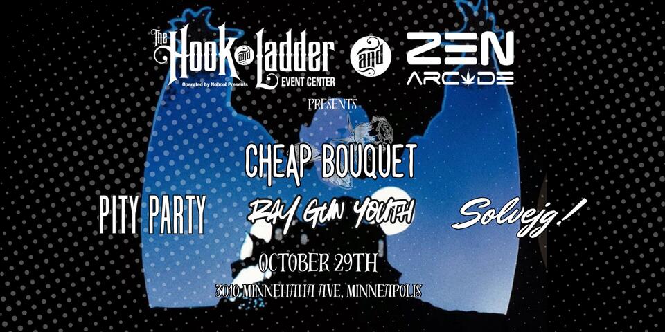 Solvejg, Ray Gun Youth, Pity Party, and Cheap Bouquet