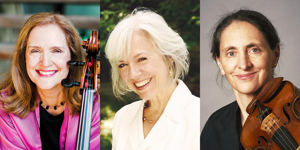 FREE Courtroom Concert: featuring Stephanie Arado, violin; Laura Sewell, cello; Sonja Thompson, piano