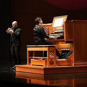 Haunted Harmonies Featuring Caleb Hudson, Trumpet, and Greg Zelek, Northrop Organist