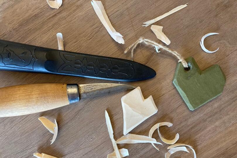 Nordic Handcraft Workshop: Carve a Heart with Maeve Gathje