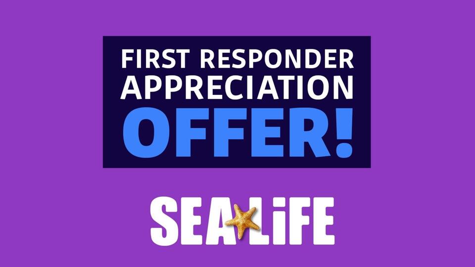 First Responder Appreciation Month at SEA LIFE at Mall of America!