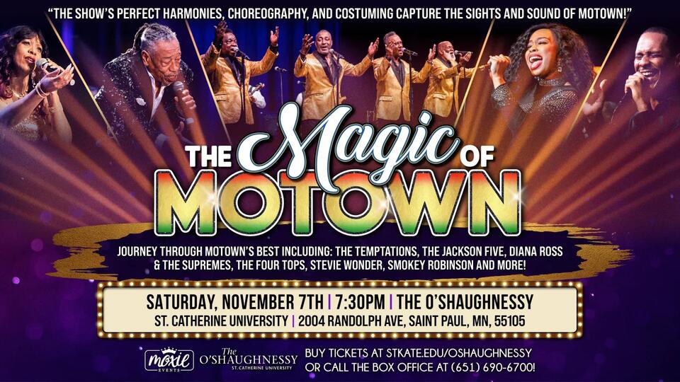 Moxie Events Presents: The Magic of Motown