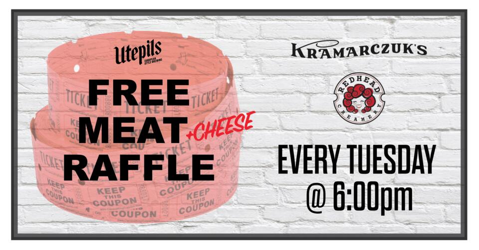 FREE Meat & Cheese Raffle