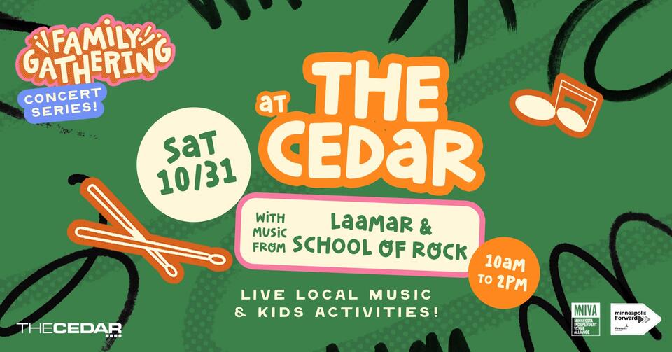 Family Gathering Concert Series f. Laamar + very special guests to be announced, School of Rock