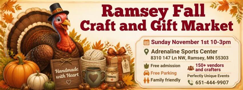 9th Annual Ramsey Fall Craft & Gift Expo