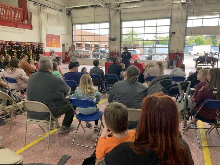 Fire Safety Storytime at the North St. Paul Firehouse